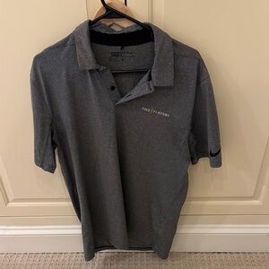 Nike Men's The Players Dark Gray Polo Shirt